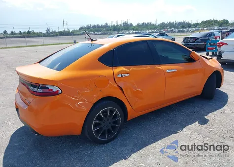 2013 Dodge Dart Limited из США, поврежденный, VIN 1C3CDFCH7DD327746